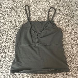 Brandy Melville Dark Green Tank Top